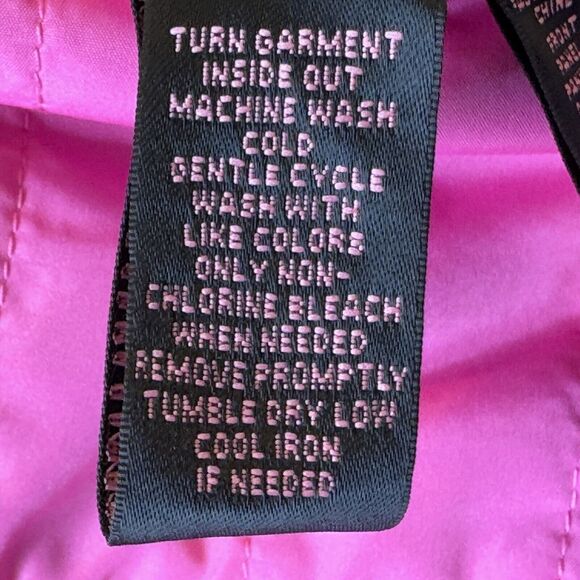 Lauren Ralph Lauren Pink Collection Reversible Vest Women's Large Pink Black NEW - Picture 12 of 14